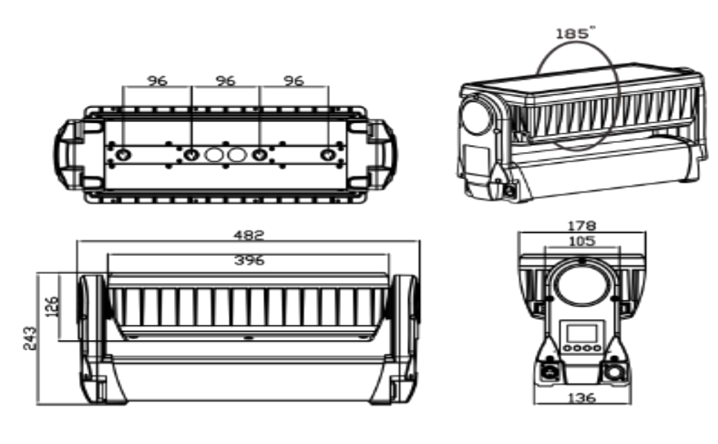 Dimensions Diagram